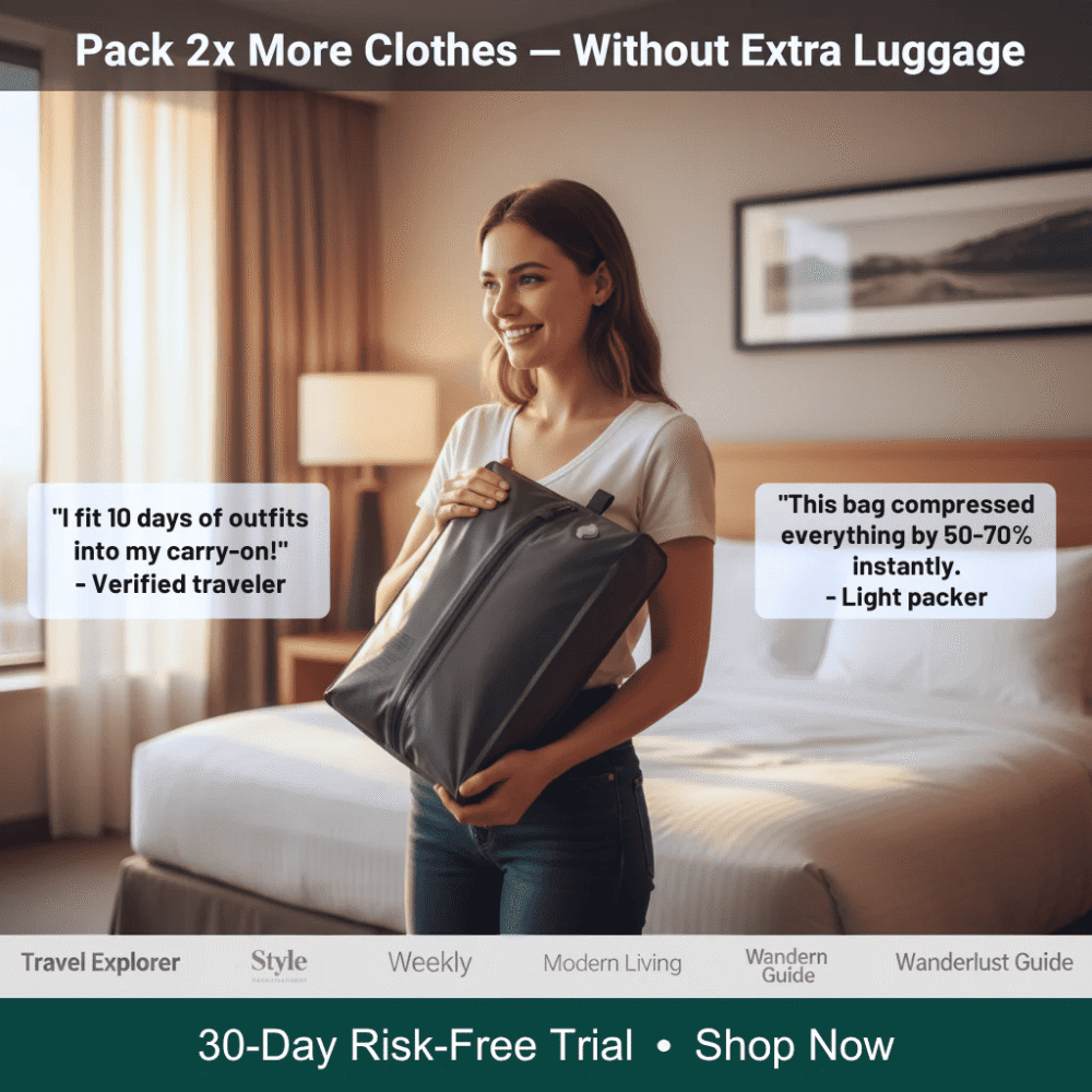 ⚡Hot Deal⚡Large Capacity Vacuum Travel Bag for Space Saving