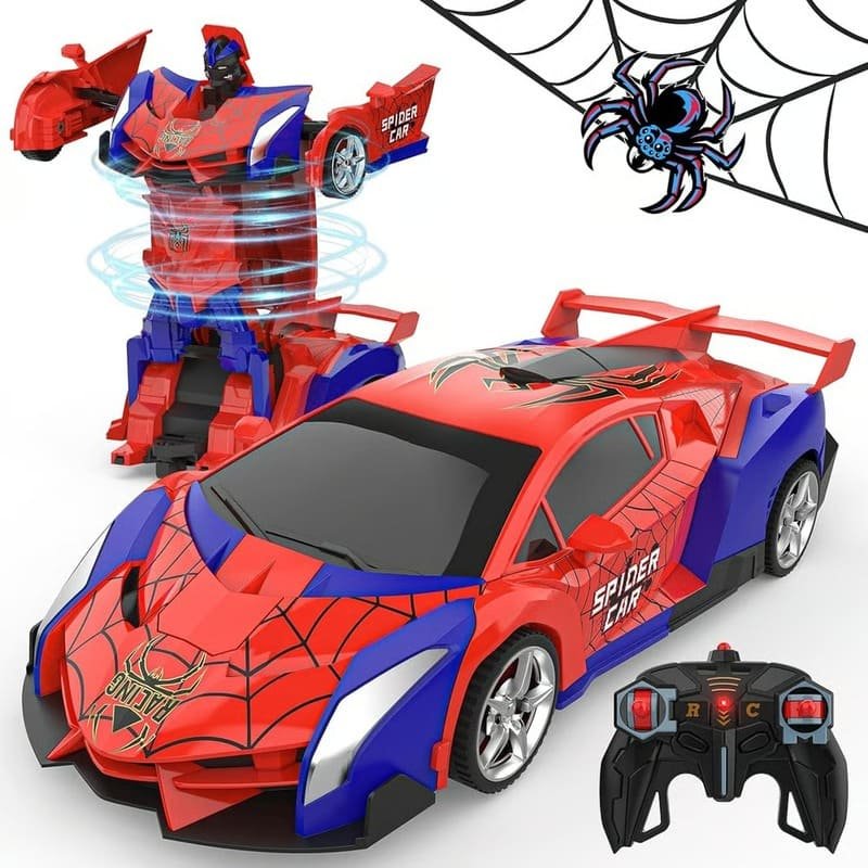 One-Button Transform RC Cars Toy for Kids