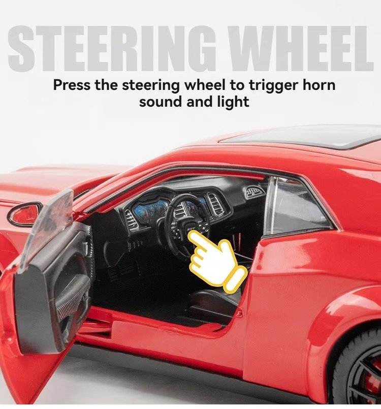 🔥 LAST DAY SPECIAL SALE 50% OFF 🏎1/5 The Dodge Challenger - Image 7