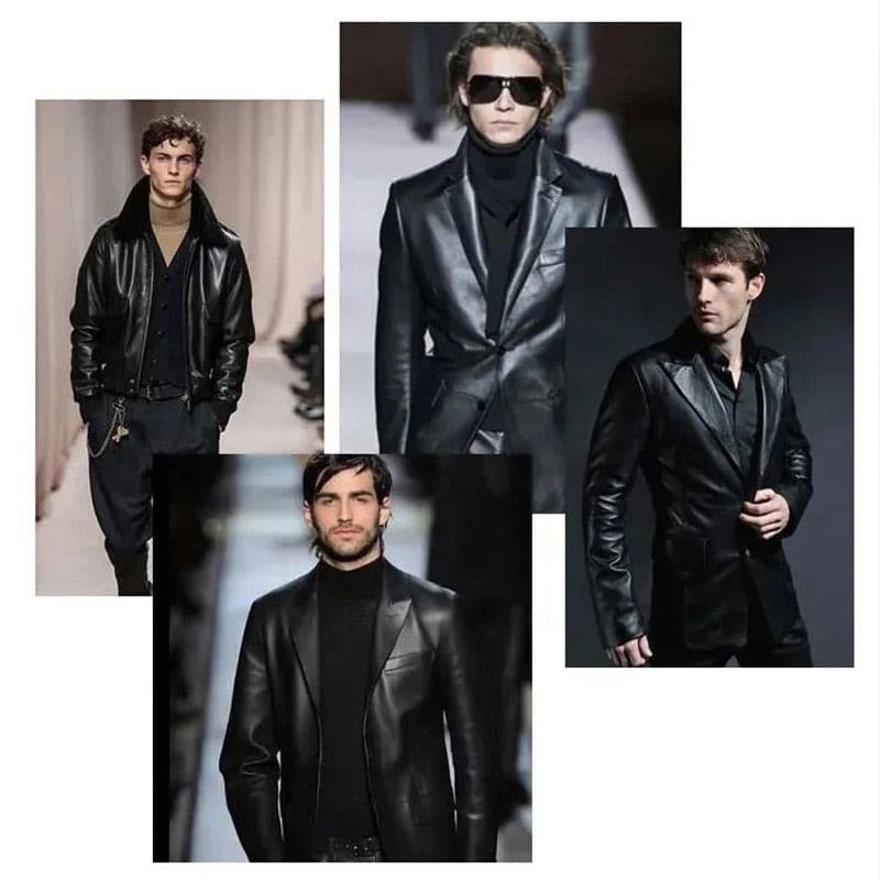 Men’s Fashion Leather Jacket for Everyday Outfits - Image 5