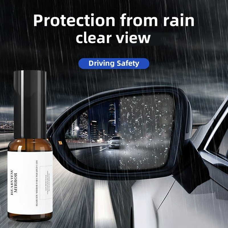 🚗✅ Anti-Fog & Water Repellent Spray for Car Rearview Mirrors