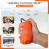 ⚠️ Ultra-Compact Survival Emergency Sleeping Bag
