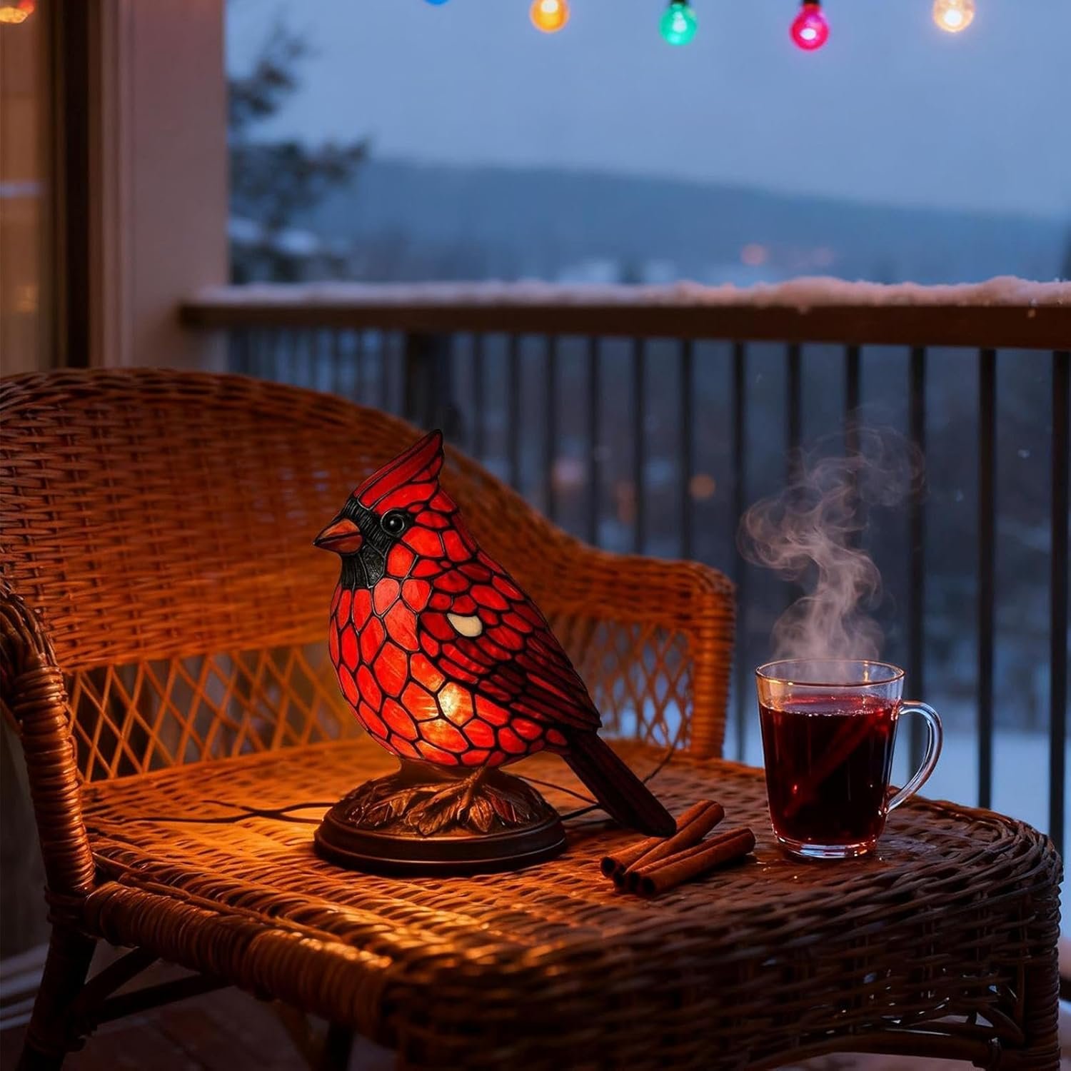 Creative Decor Cardinal Bird Light - Image 6