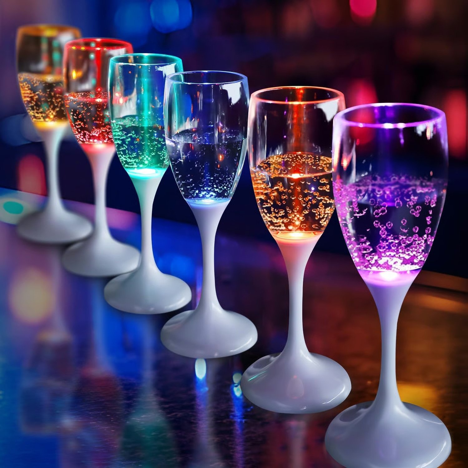 🍸✨ Luminous Glowing LED Wine Champagne Glass - Image 7