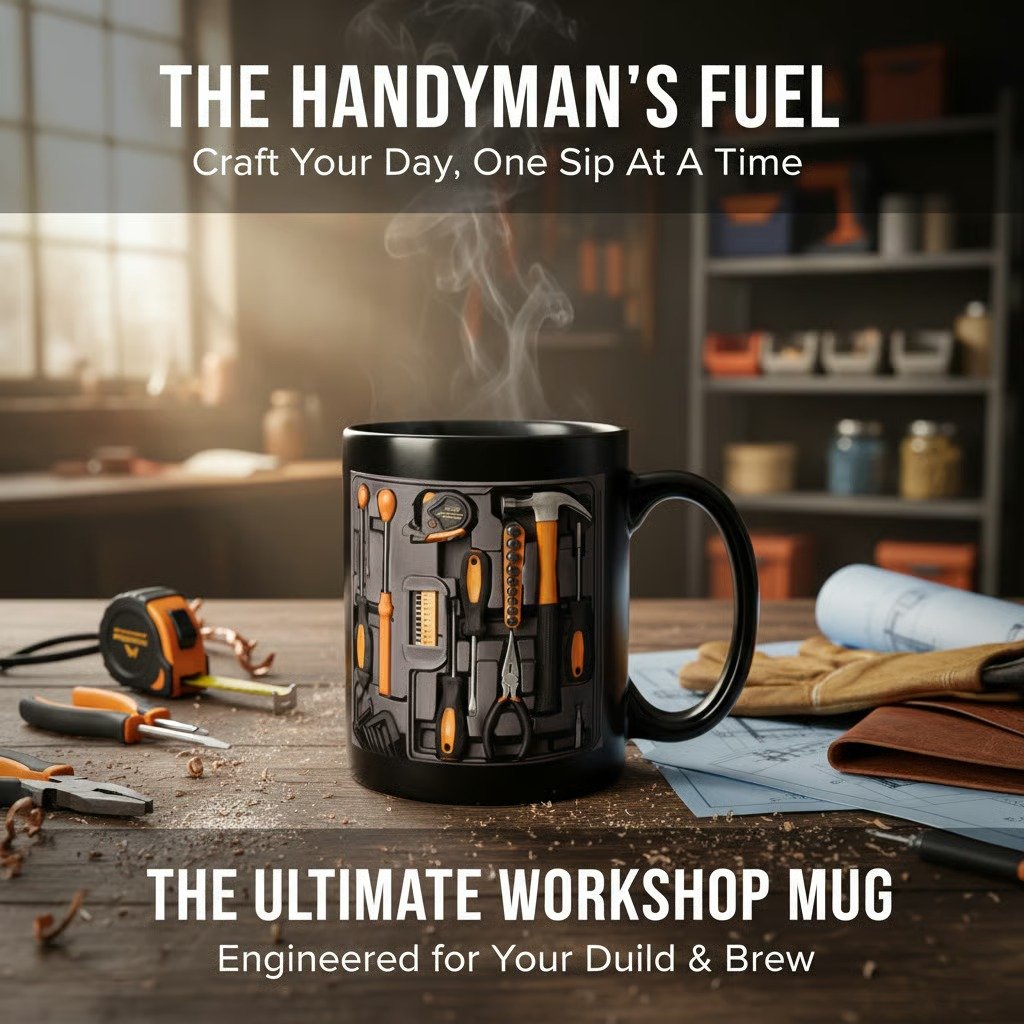 🔧Handyman’s Worksite Toolbox Mug - Image 4