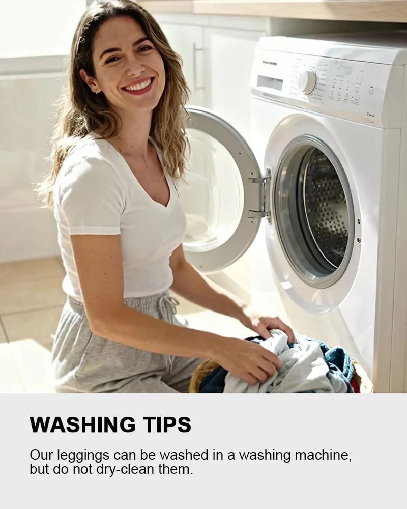 High Waisted Thermal Fleece Lined Leggings for Women - Image 8