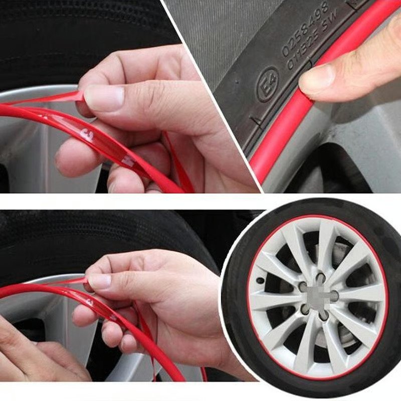 🔥 Car Wheel Rims Protector Decor Strip - Image 6