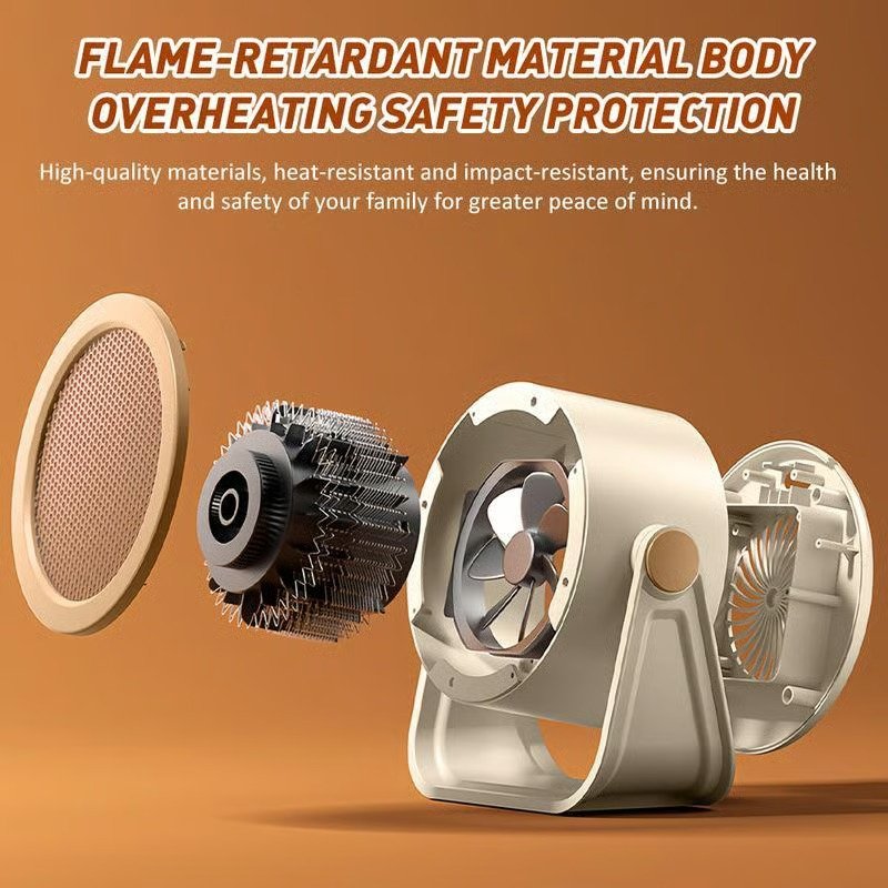 Outdoor & Desktop Mini Radiator Upgraded Electric Portable Heater - Image 4