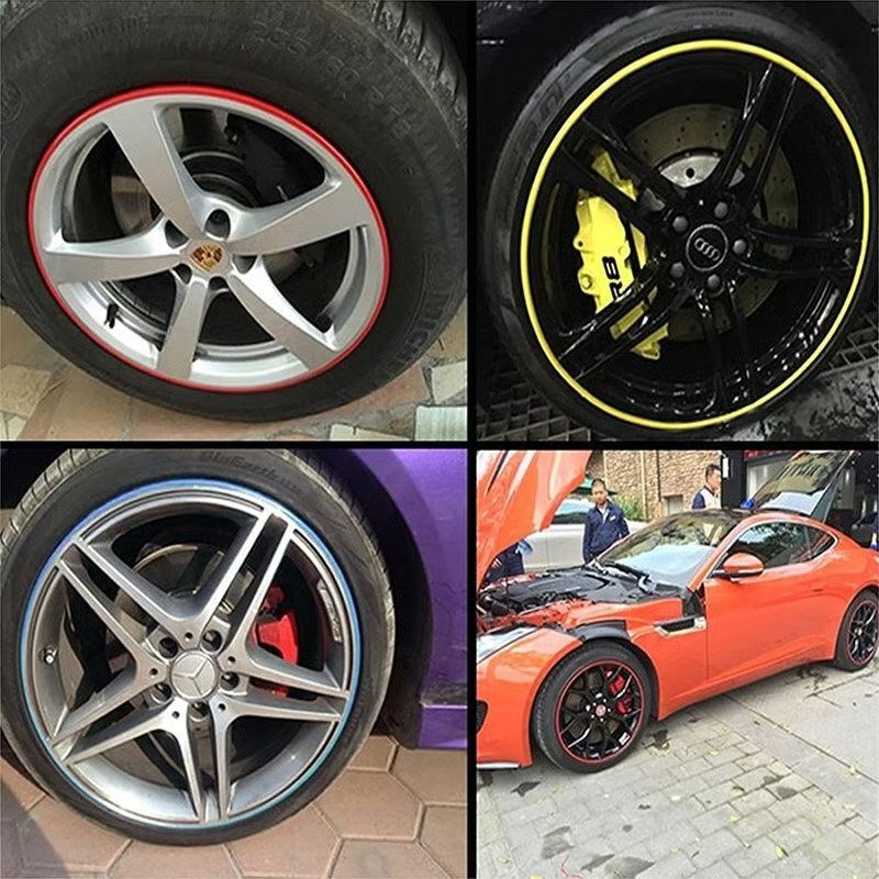 🔥 Car Wheel Rims Protector Decor Strip - Image 7