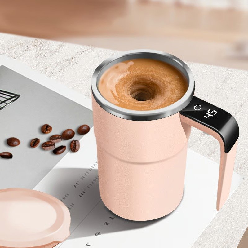 Automatic Stirring Coffee Mug with USB Rechargeable & Magnetic Cup - Image 13