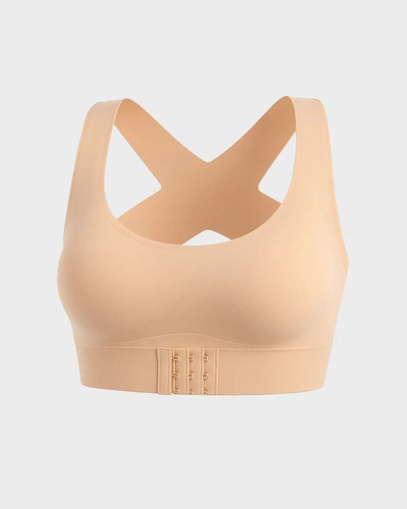 Front Closure Posture Bra Push-Up Back Straightening Fit - Image 8
