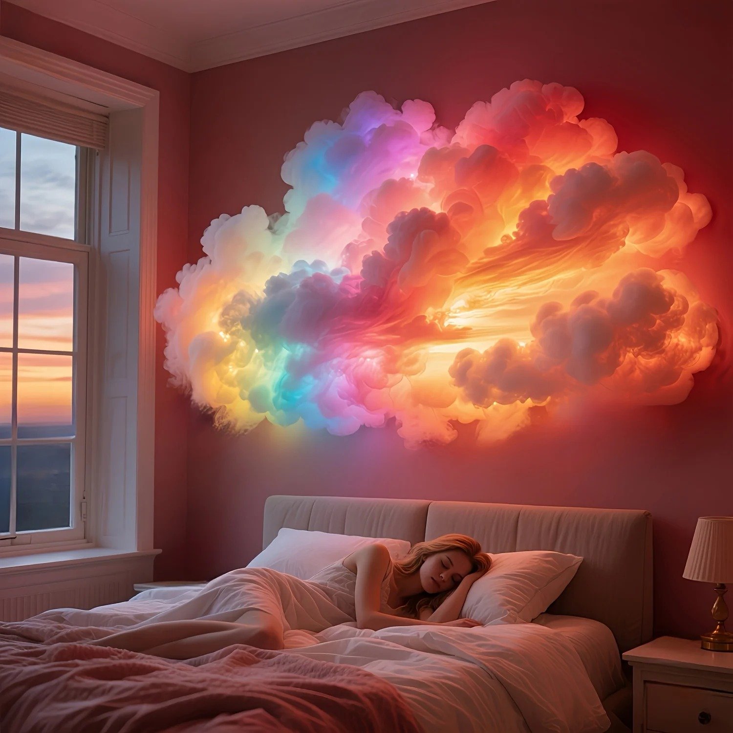 ☁️🌈 DIY Dreamy Thunder Cloud Ambient Light - Image 4