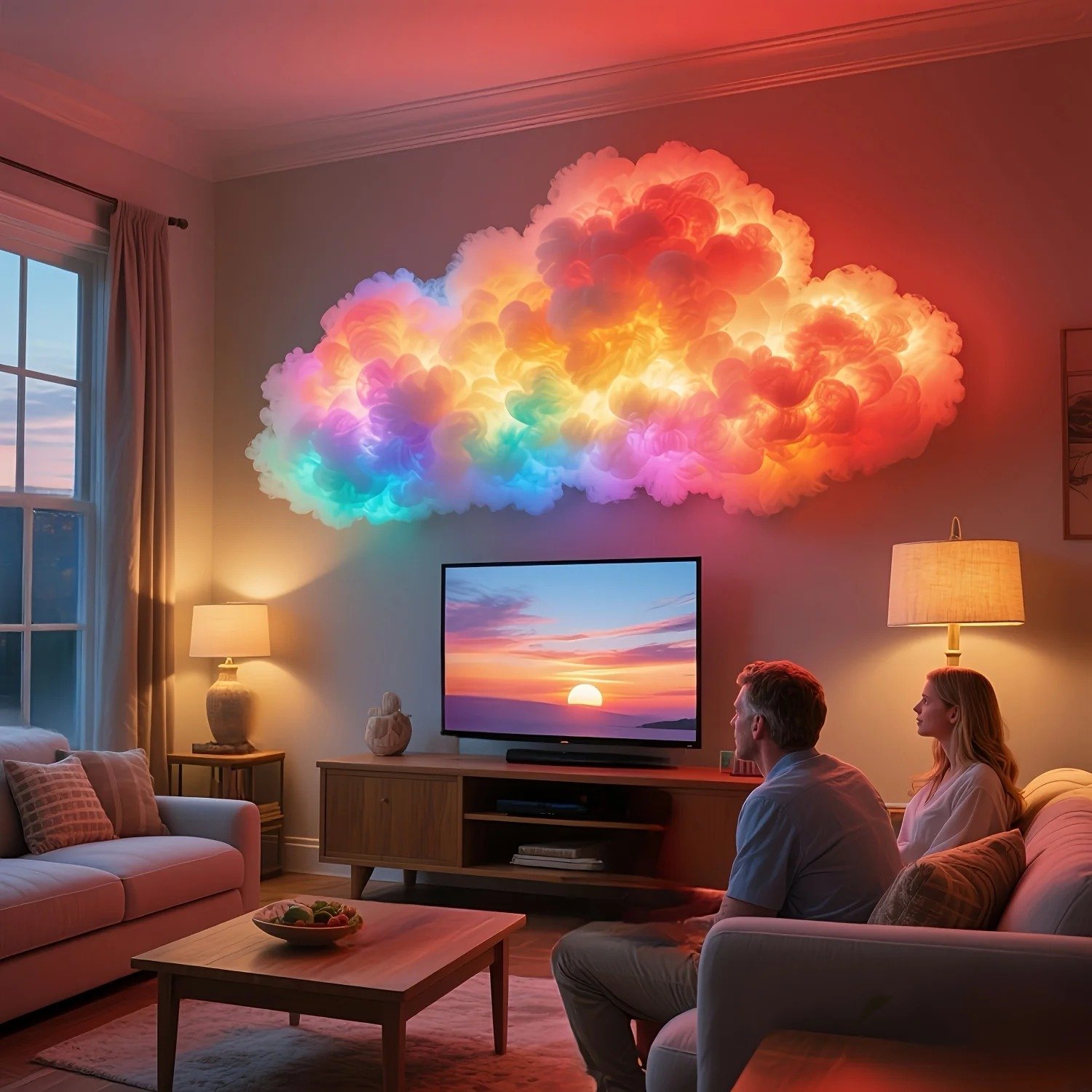 ☁️🌈 DIY Dreamy Thunder Cloud Ambient Light - Image 5