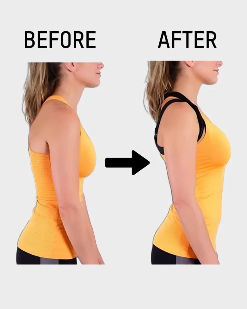 Front Closure Posture Bra Push-Up Back Straightening Fit - Image 5