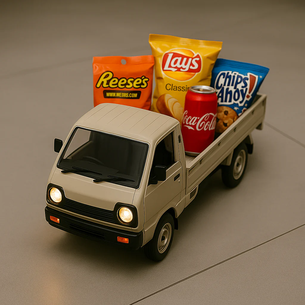 1:6 Light On-road Mini Drift Climbing RC Truck with Remote - Image 2