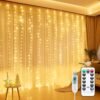 Remote-Control Led Winter Fairy Curtain Light
