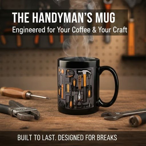 🔧Handyman’s Worksite Toolbox Mug - Image 5