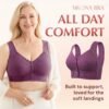 Moona Bra 🔥 LAST DAY SALE 80% OFF 🌸 Front Closure Breathable Bra for Seniors
