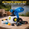 Cordless Paint Sprayer - 🎨 Cordless Paint Sprayer Compatible with DeWalt (Tool Only)| Fast, Even Coating Tool & Perfect Gift
