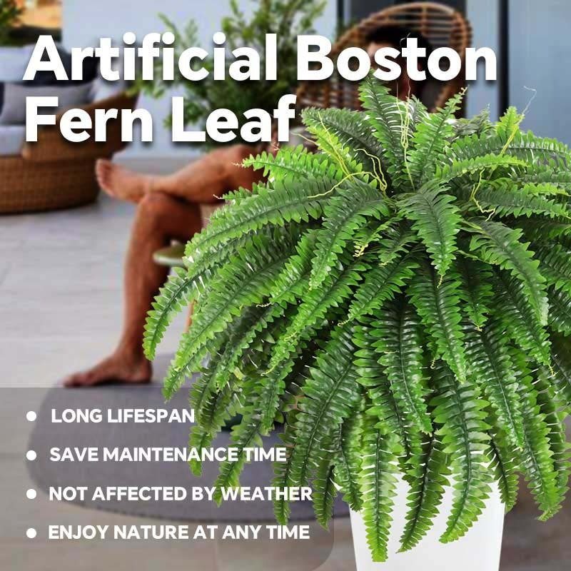🔥Last Day 50% OFF - 🌿UV Resistant Lifelike Artificial Boston Fern