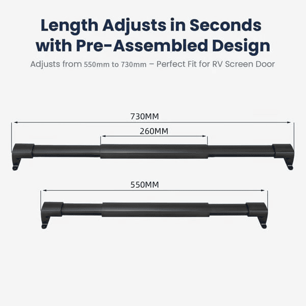 🚗All-Aluminum RV Screen Door Handle Bar - Image 4