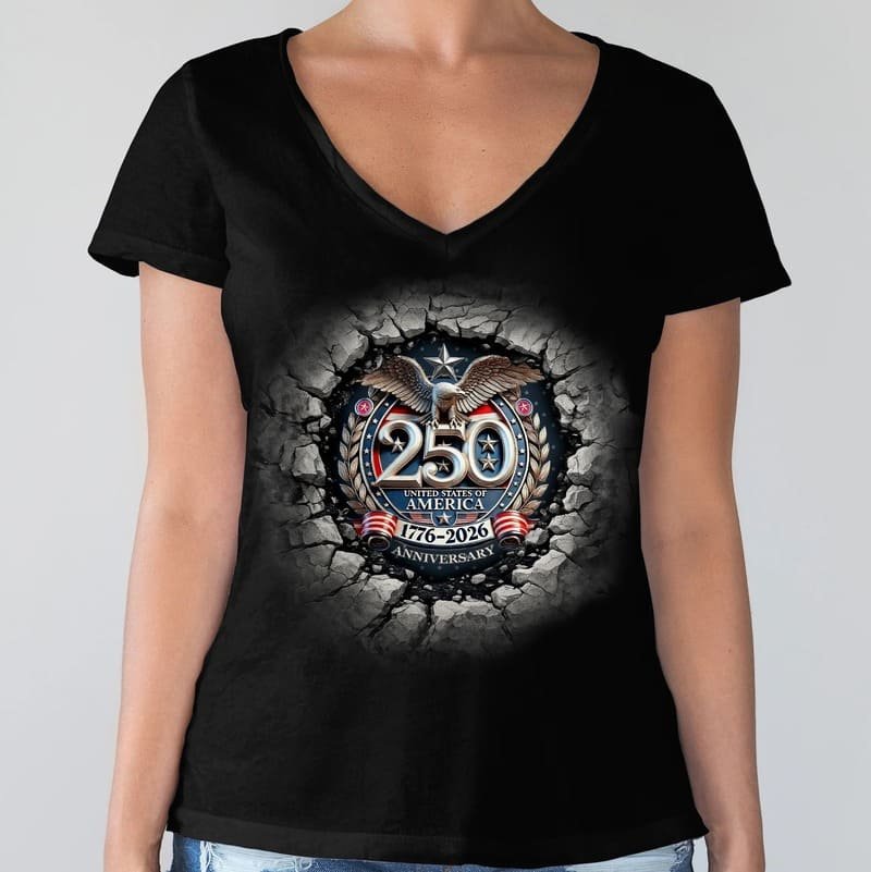 USA Eagles 250th Anniversary Semiquincentennial 1776-2026 Dark Shirt LM32 899049 - Image 7
