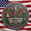 🎉America 250th Anniversary Commemorative Coin