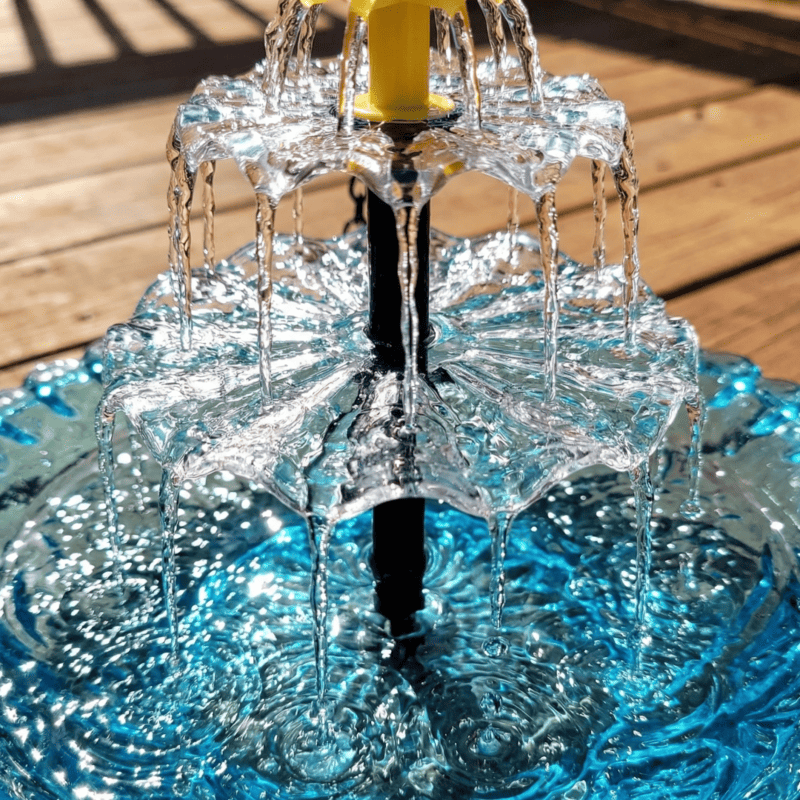 🎉 Special Offer Today Only!🎉Solar Cascade Hanging Bird Bath Fountain - Image 8