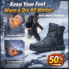 Bone-Dry & Warm In -22°F: Men's Waterproof Orthotic Winter Boots