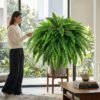 🔥 On Sale Only Today 🌱 UV Resistant Ferns Artificial Plants Large for Planters, Office & Home Decor, Outdoor & Indoor