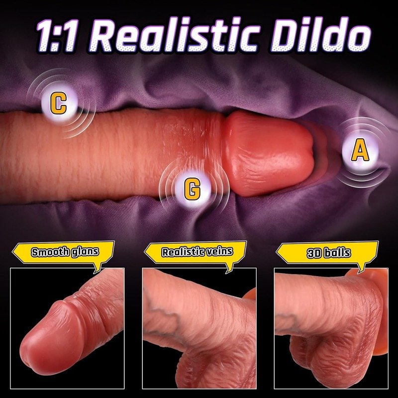🛒 Discreet Delivery 💥 New on sale 2026 💞Thrusting Realistic Dildo - Image 3