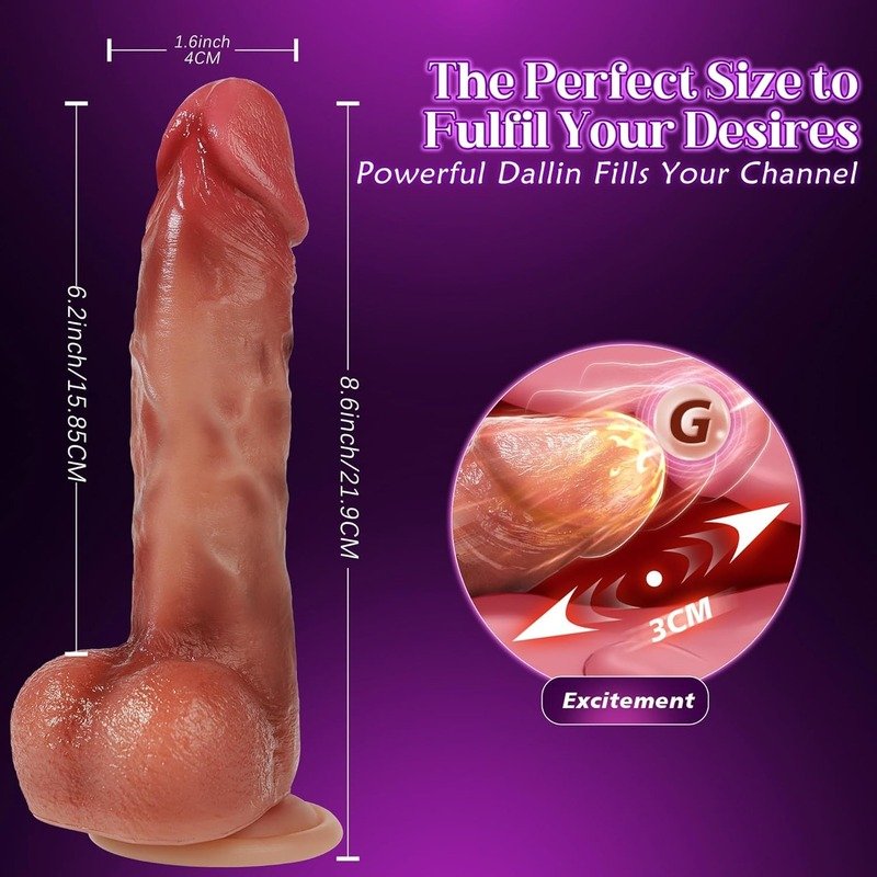 🛒 Discreet Delivery 💥 New on sale 2026 💞Thrusting Realistic Dildo - Image 9