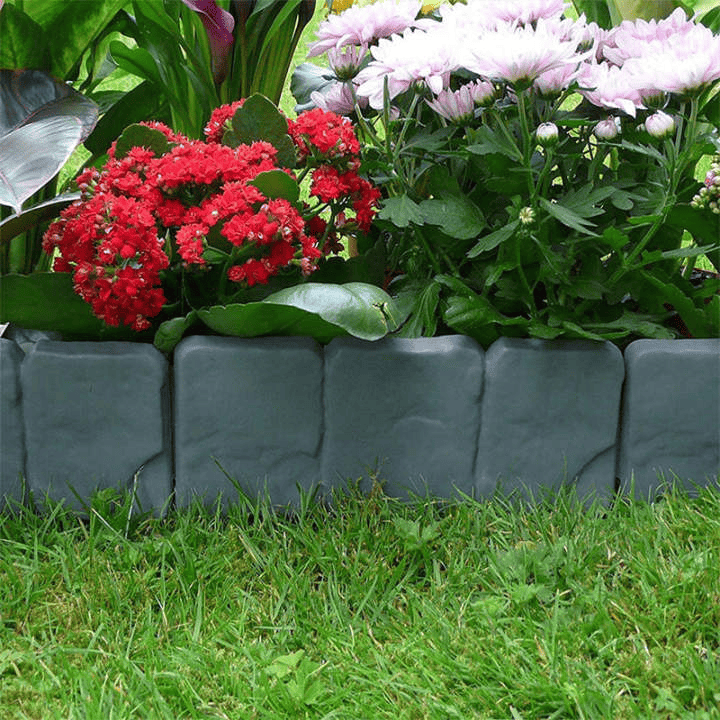 Imitation Stone Garden Fence - DIY Garden Edging Border - Image 7
