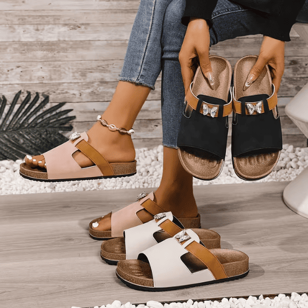 Women's Retro Thick-Soled Bixson Sandals - Image 2