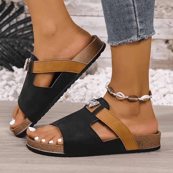 Women's Retro Thick-Soled Bixson Sandals - Image 3
