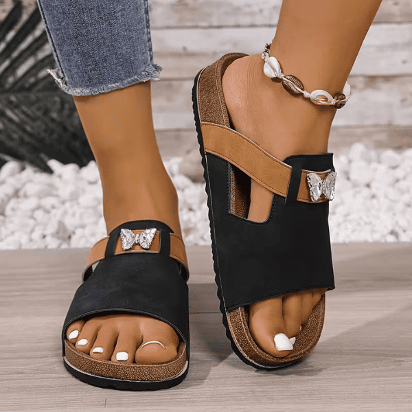 Women's Retro Thick-Soled Bixson Sandals - Image 4