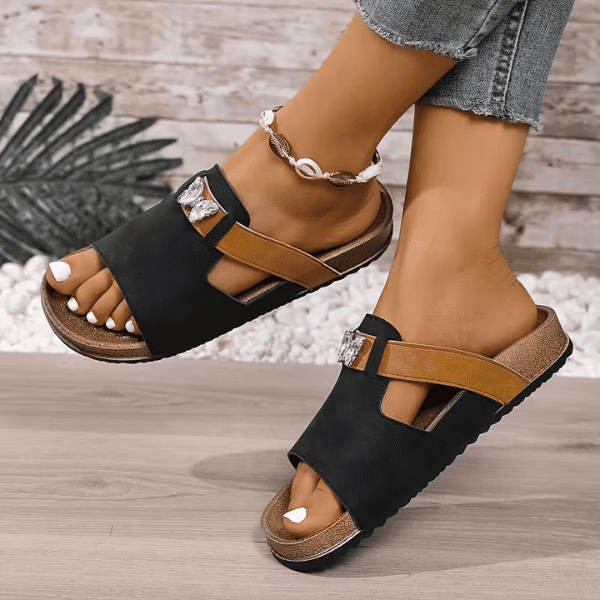 Women's Retro Thick-Soled Bixson Sandals - Image 6