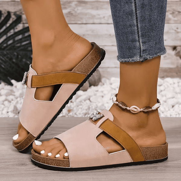 Women's Retro Thick-Soled Bixson Sandals - Image 9