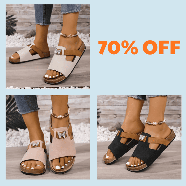 Women's Retro Thick-Soled Bixson Sandals - Image 22