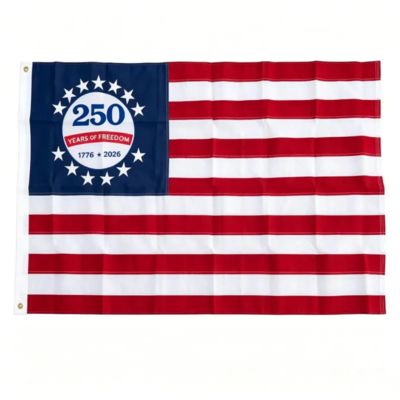 Last Day 49% OFF🔥250th Anniversary USA Commemorative Flag (3x5 Ft),Double-Sided Embroidered - Image 6
