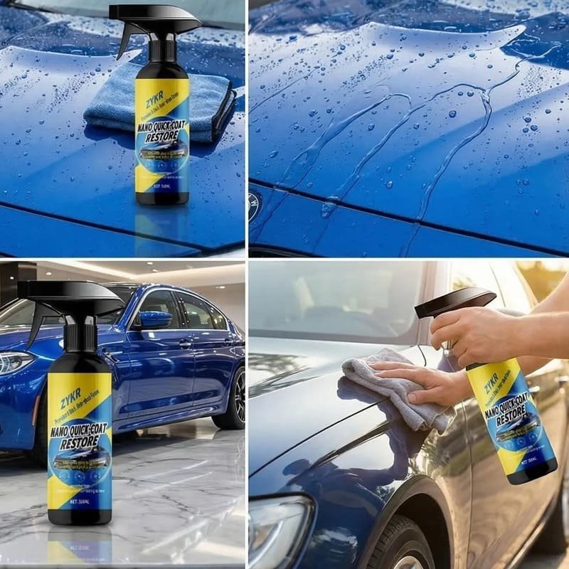 Automotive Nano Coating Repair Agent - With Dust and Water Repellent Properties - Long-lasting and Durable with Gloss, Suitable for Continuous Use - Image 7