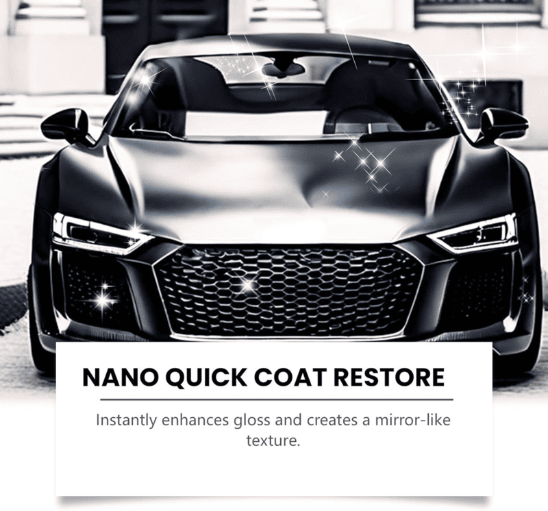Automotive Nano Coating Repair Agent - With Dust and Water Repellent Properties - Long-lasting and Durable with Gloss, Suitable for Continuous Use - Image 9