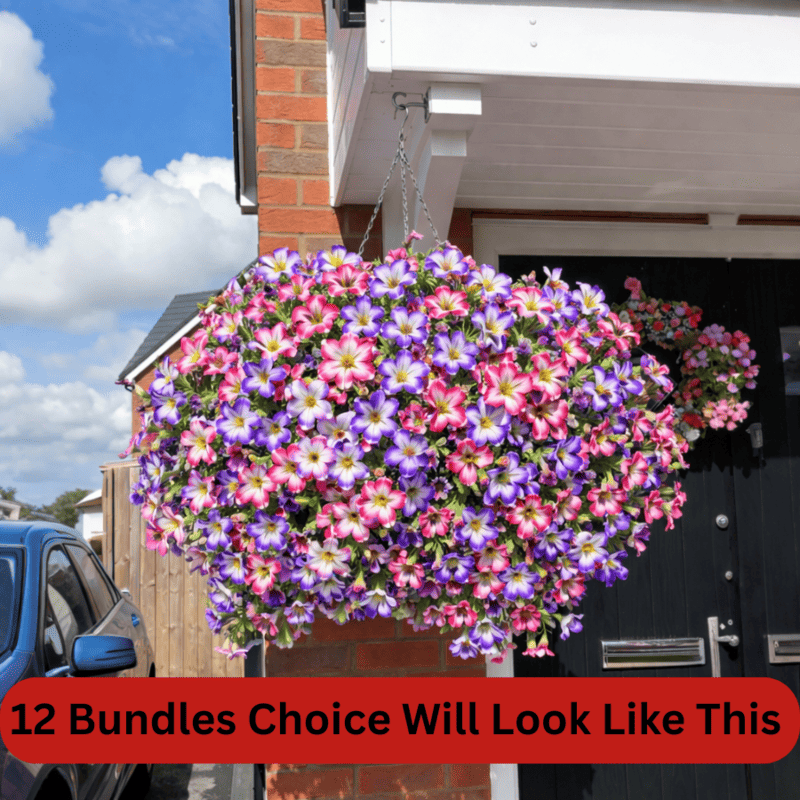 🏆2026 Super Value Set🔥UV Resistant Artificial Petunias Flowers - Image 9