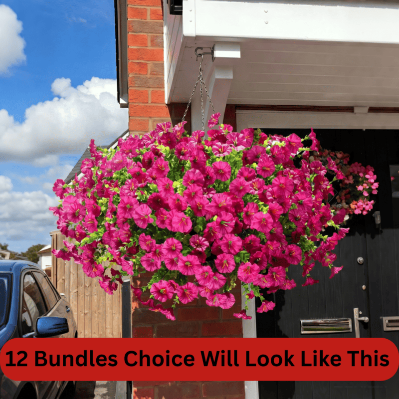 🏆2026 Super Value Set🔥UV Resistant Artificial Petunias Flowers - Image 10