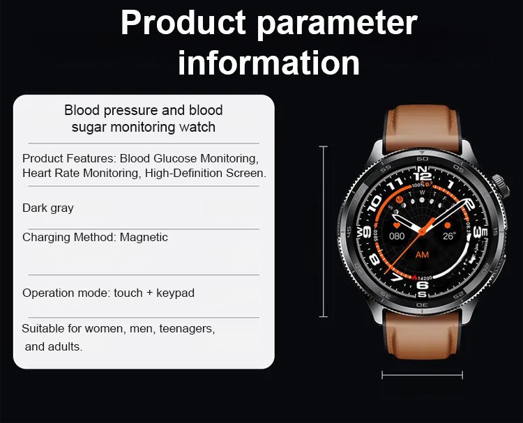 ❤️ Flagship Smartwatch for Health Protection, 24/7 Health Data Center🥰