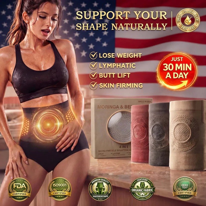 🎖️Official Brand Store |✨ 2026 Moringa & Berberine 4-In-𝟏 Micro-Particle Sculpting & Fat-Burn Shorts