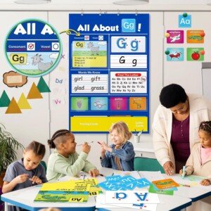 🔥LAST DAY 50% OFF 📚Alphabet Learning Pocket Chart